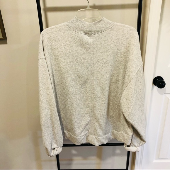 Old Navy Gray Turtle Neck Sweatshirt - Picture 13 of 15